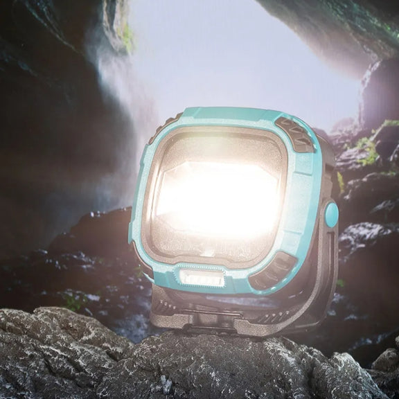 E-SMARTER W895-1 COB Portable Rechargeable Floodlight Work Light, Battery Not Included(Blue)