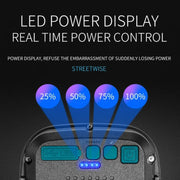 E-SMARTER W895-1 COB Portable Rechargeable Floodlight Work Light, Battery Not Included(Blue)