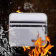 Double Zipper Pockets Fireproof Document Bag Valuables Storage Pouch 10.6x6.9 Inch - free shipping - PMc TechLife - Order now!