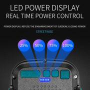 E-SMARTER W894-1 COB Magnetic Projector Work Light Emergency Portable Bright Flashlight(Blue)