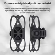 GUB P9 Bicycle Dragonfly Shape Silicone Phone Holder(Beige)