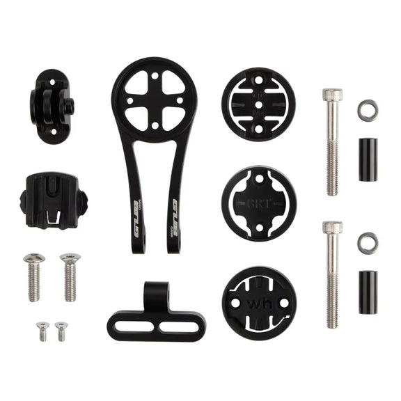 GUB G696 Bicycle Aluminium Code Table Holder Adjustable Extension Bracket(Black)