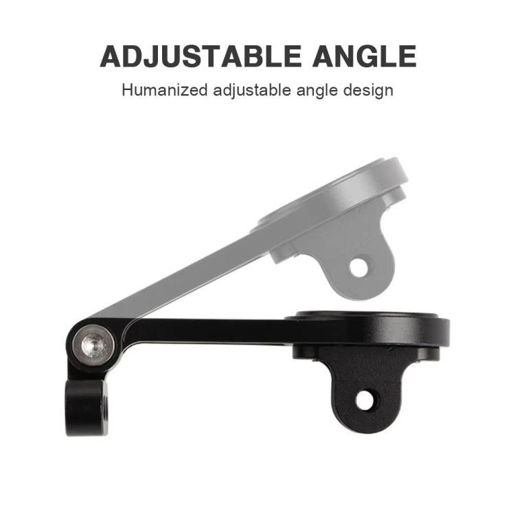 GUB G696 Bicycle Aluminium Code Table Holder Adjustable Extension Bracket(Black)