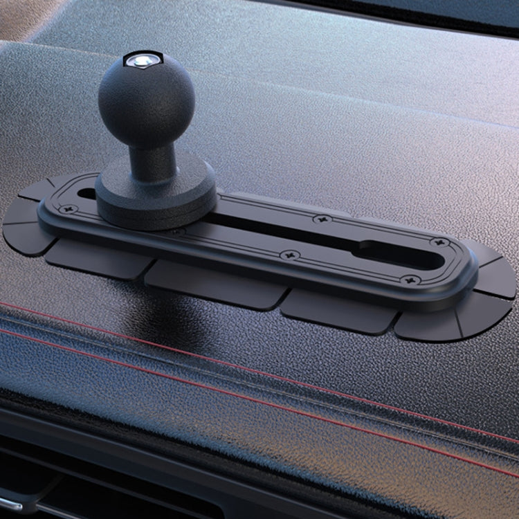 SUV Car Modified Central Control Bracket Base Slider, Specifications: Screw Rail Base