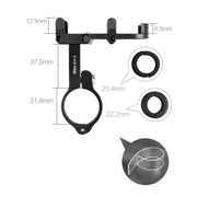 GUB PRO2 Aluminium Bicycle Phone Holder(Black)