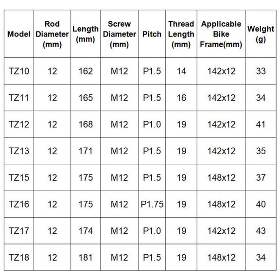 GUB TZ18 MTB Road Bicycle Frame Aluminium Bucket Axle Bar