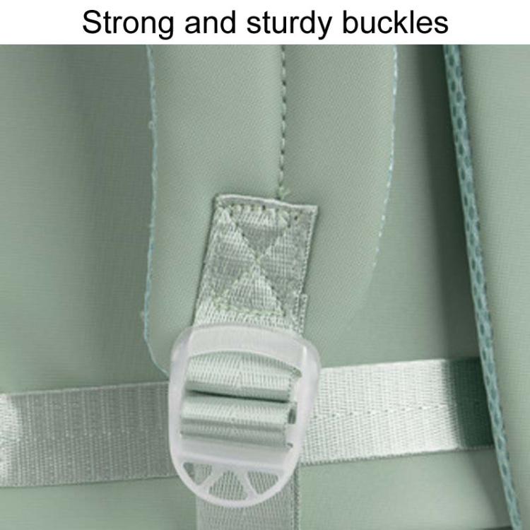 SKV B23874 Large Capacity Water Resistant Double Shoulder Casual Laptop Bag(Matcha Color)