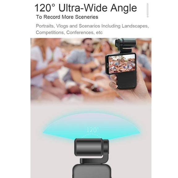 Ordro 3.5-Inch Large Screen 5K Video Recording Pocket Camera