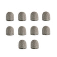 10pcs Silver Fibre Nano Conductive Light Fabric Tip High Sensitivity Capacitive Pen Tip, Spec: 5.0mm - Pencil Accessories by PMc TechLife | Online Shopping South Africa | PMc TechLife | Buy Now Pay Later Mobicred