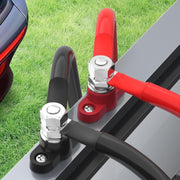 12V RV Yacht M10 Single Pole Battery Terminal, Color: Red Black Pair