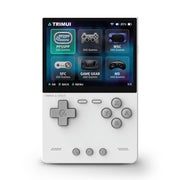 TRIMUI BRICK Open Source Pocket Console Portable Wireless Bluetooth HD Retro Arcade, Size: 128G(White)