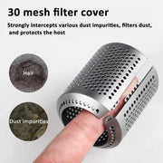 For Dyson HD01 / HD03 / HD08 / HD15 Hair Dryer Open Design Outer Filter Cover Replacement Parts(Silver)