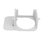 For Mac Mini M4 Under Desk Stand Hanging Wall Perforated Desktop Bracket With Screws(Gray)