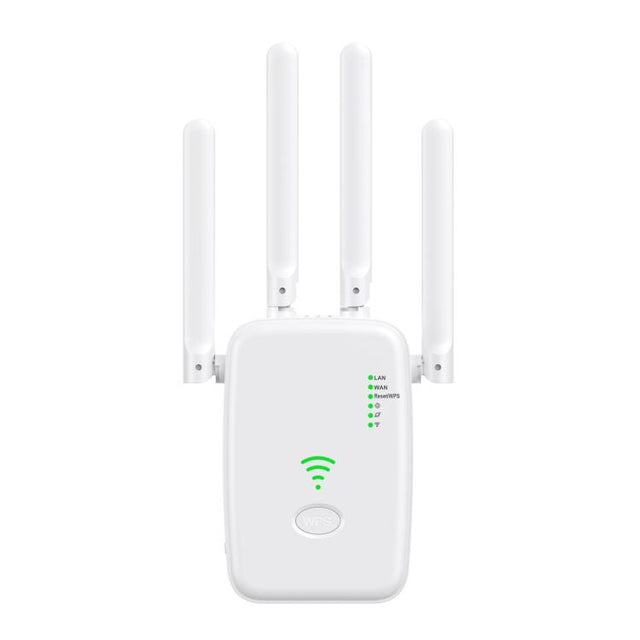Urant U11 300Mbps 2.4G Wireless Repeater WiFi Signal Amplifier Support WPS Quick Setting EU Plug White