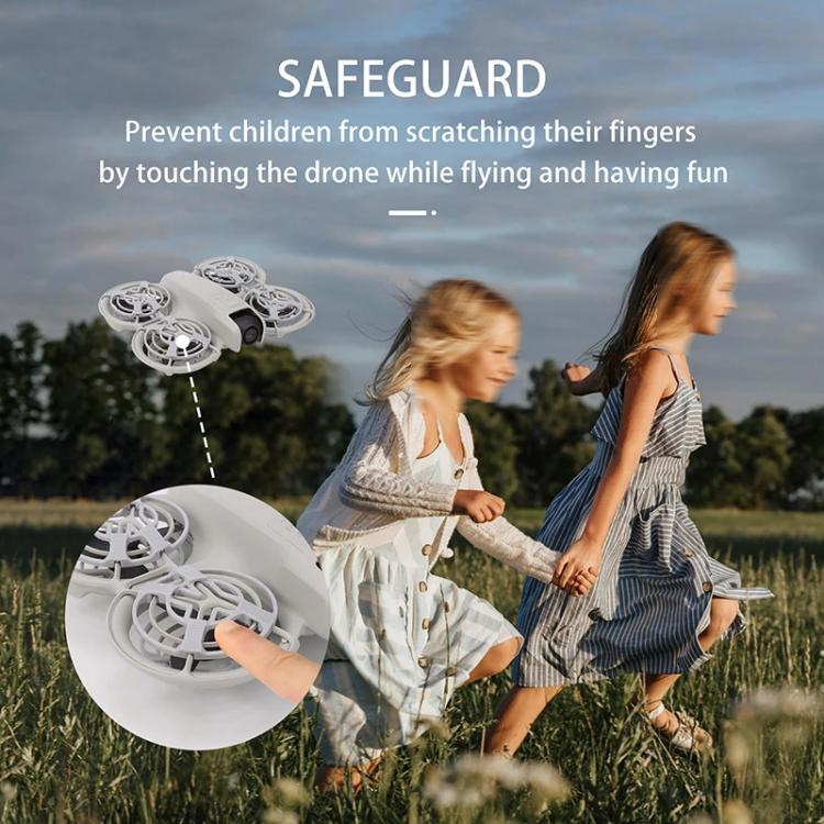 For DJI Neo CQT Drone Landing Scratch Protective Cover Prevent Finger Scratch Protective Cover Accessories, Color: Upper Gray