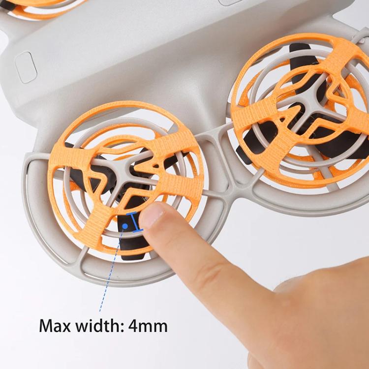 For DJI Neo CQT Drone Landing Scratch Protective Cover Prevent Finger Scratch Protective Cover Accessories, Color: Upper Black