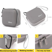 For DJI Neo BKANO Portable PU Handheld Storage Bag(Gray)