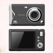 4K HD 3.0-Inch IPS Screen Autofocus HD Digital Camera Student DV Camera SLR(White)