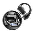 M76 Intelligent AI Translation On-Ear Digital Display Bluetooth Earphone(Black) - free shipping - PMC TechLife - Order now!