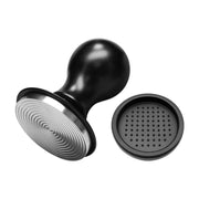 Coffee Constant Pressure Powder Press Adjustable Impact Hammer, Style: Black Thread+Round Base(58mm)
