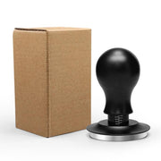 Coffee Constant Pressure Powder Press Adjustable Impact Hammer, Style: Black Thread+Round Base(58mm)