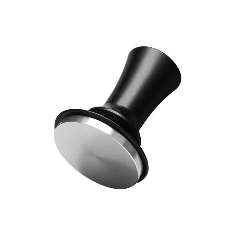 Scale Horizontal Constant Pressure Coffee Grinder Stretching Powder Press Hammer, Style: Black Flat Bottom(53mm)