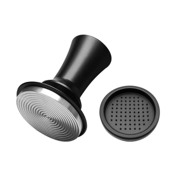 Scale Horizontal Constant Pressure Coffee Grinder Stretching Powder Press Hammer, Style: Black Thread+Round Base(53mm)