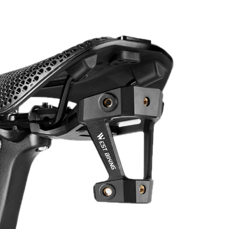 WEST BIKING Bicycle Saddle Adapter Extension Bottle Holder(Black)