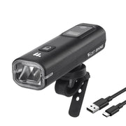 WEST BIKING Bicycle Water-resistant TYPE-C Rechargeable High-Brightness Headlight, Style: Digital Battery Display
