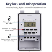 220V Household Automatic Switch Intelligent Timer