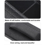 4207 1pair Universal Car Gap Storage Box Interior Decoration Supplies Car Storage Box(Black)