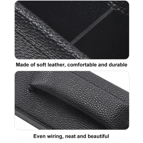 4207 1pair Universal Car Gap Storage Box Interior Decoration Supplies Car Storage Box(Black)
