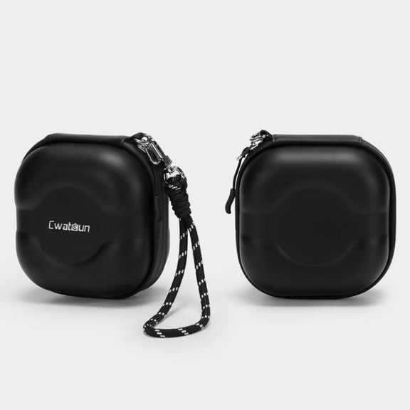 Cwatcun D164 Small Filter Organizer Camera Lens Digital Protection Bag(Black)