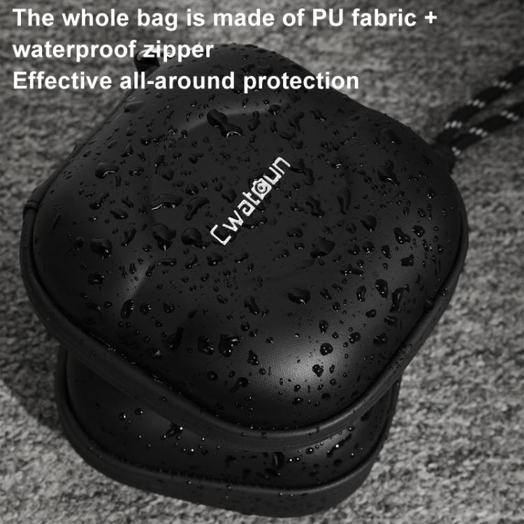 Cwatcun D164 Small Filter Organizer Camera Lens Digital Protection Bag(Black)