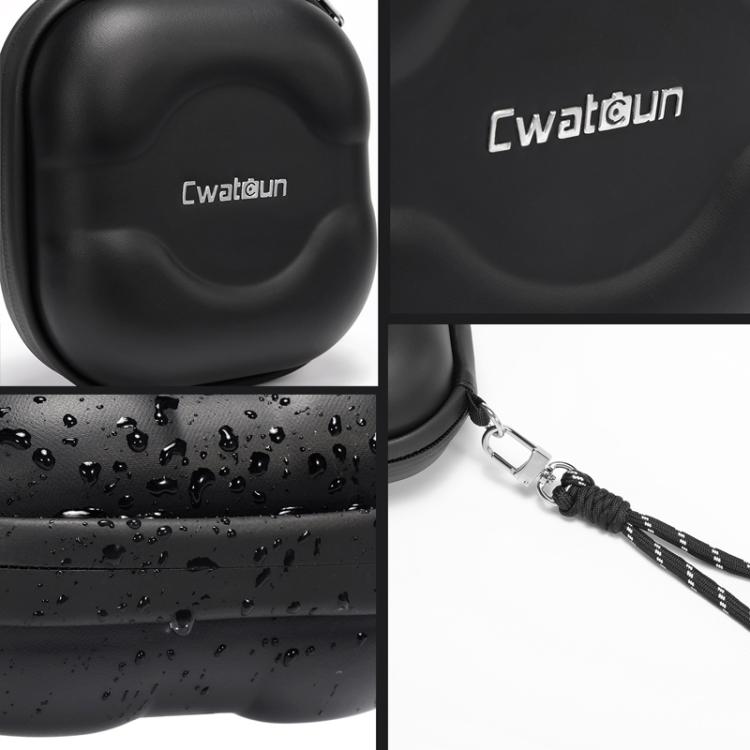 Cwatcun D164 Small Filter Organizer Camera Lens Digital Protection Bag(Black)