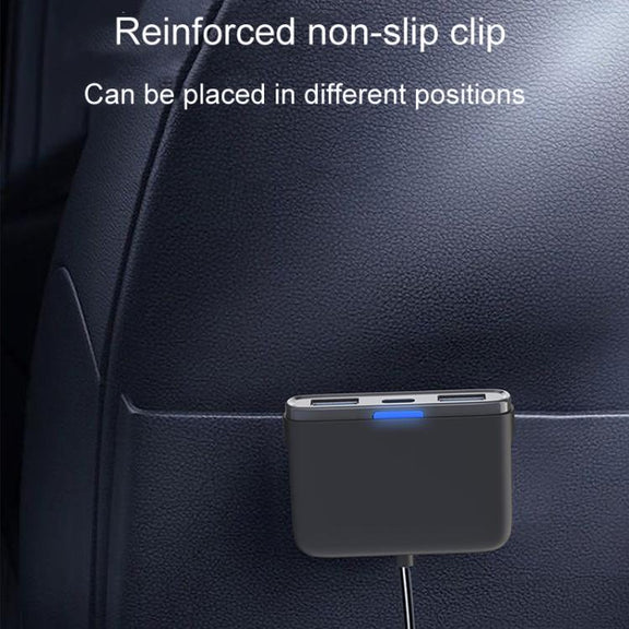 GE01 Powerful Output Colorful Ambient Lights Car Quick Charger
