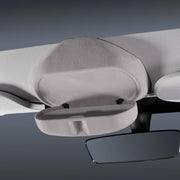 For Tesla Suede Leather Glasses Storage Box, Model: Model Y Beige