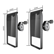 Bicycle Holder Water-resistant Pouch Bag Bike Motorcycle Handlebar Mirror Phone Stand Mount, Size: L