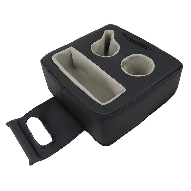 Cars Multifunctional Universal Cup Holder Storage Box(Black)