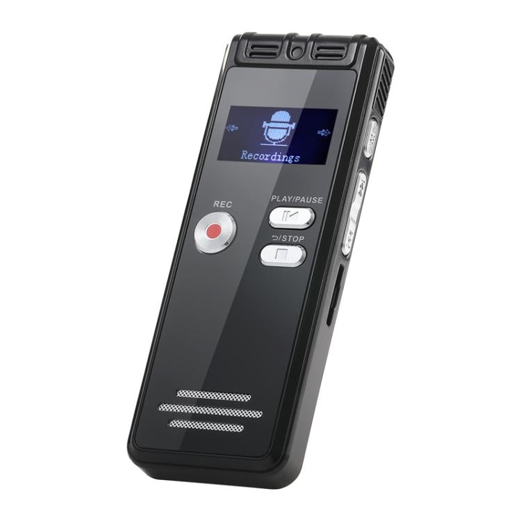 SK6 0.8-inch LED Screen Interview Recorder USB Rechargeable MP3 Player 32GB
