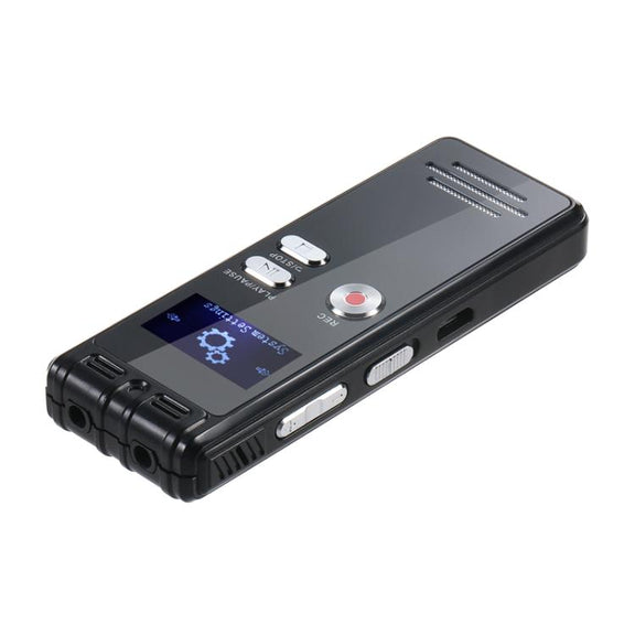 SK6 0.8-inch LED Screen Interview Recorder USB Rechargeable MP3 Player 32GB