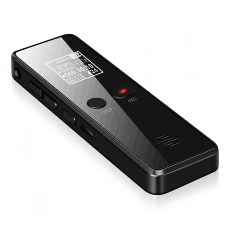16GB 0.9-inch LCD Screen Interview Mini HD Recorder USB Charging MP3 Player