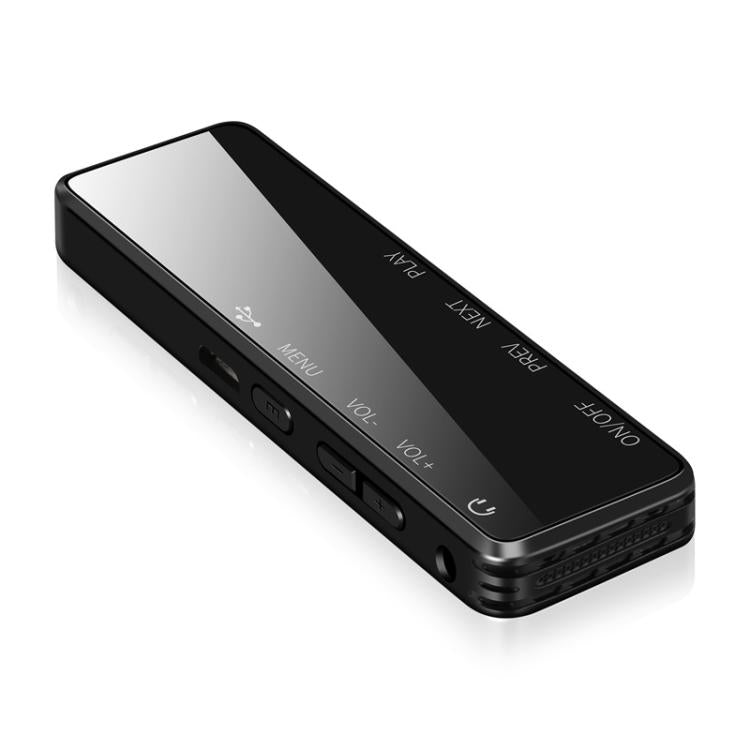 8GB 0.9-inch LCD Screen Interview Mini HD Recorder USB Charging MP3 Player