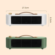 FS007 800W Home Desktop Heater Large Area PTC Heating Device, Spec: US Plug(Green)