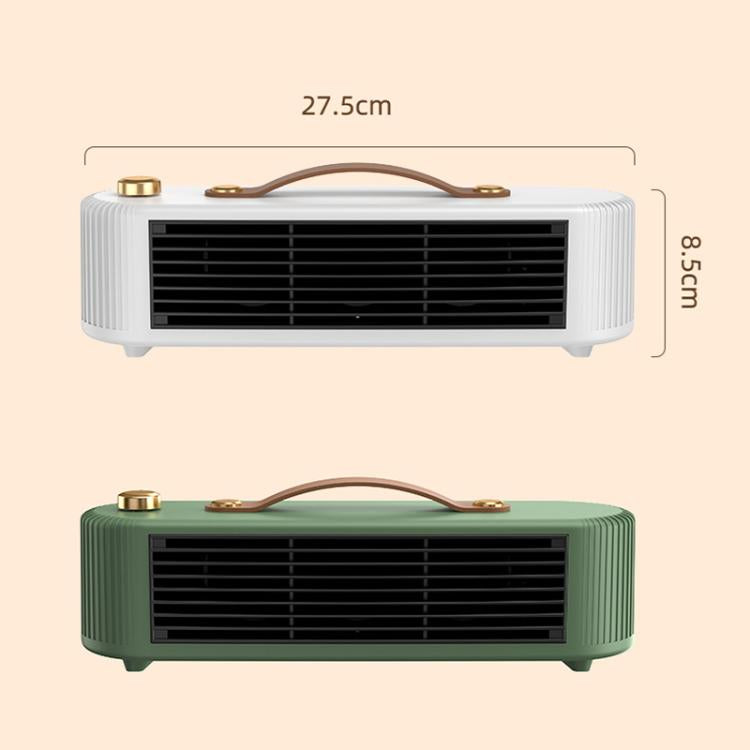 FS007 800W Home Desktop Heater Large Area PTC Heating Device, Spec: EU Plug(White)