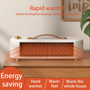 FS007 800W Home Desktop Heater Large Area PTC Heating Device, Spec: US Plug(Green)
