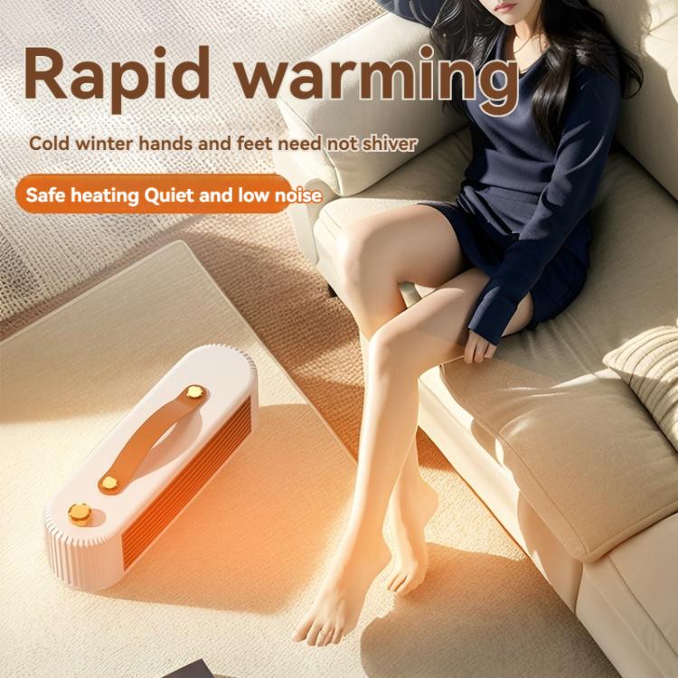 FS007 800W Home Desktop Heater Large Area PTC Heating Device, Spec: US Plug(White)