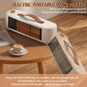 FS007 800W Home Desktop Heater Large Area PTC Heating Device, Spec: US Plug(White)