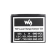 Waveshare TOF Time of Flight Laser Range Sensor, UART / I2C / IO Communication, Range: 50m - free shipping - PMC TechLife - Order now!