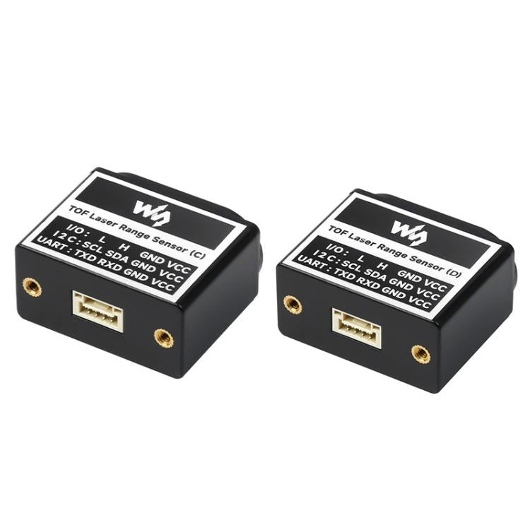 Waveshare TOF Time of Flight Laser Range Sensor, UART / I2C / IO Communication, Range: 50m